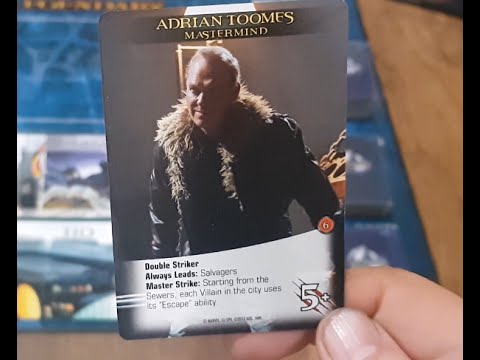 სამაგიდო თამაში Marvel Legendary - Adrian Tooms - Double Impact #47