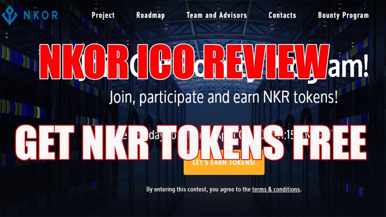 NKOR ICO REVIEW - Free Token Airdrop NKR Token