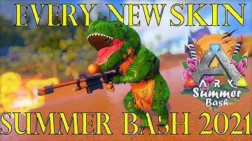 EVERY SPAWN CODE for ARK SUMMER BASH 2021 and how to CRAFT THEM!