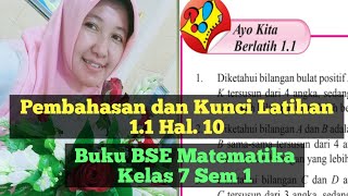 Pembahasan soal 1.1 halaman 10 buku siswa bse matematika kelas 7
semester 1 kurikulum 2013semoga video ini membatu guru, dan orang tua
dalam belajar ja...