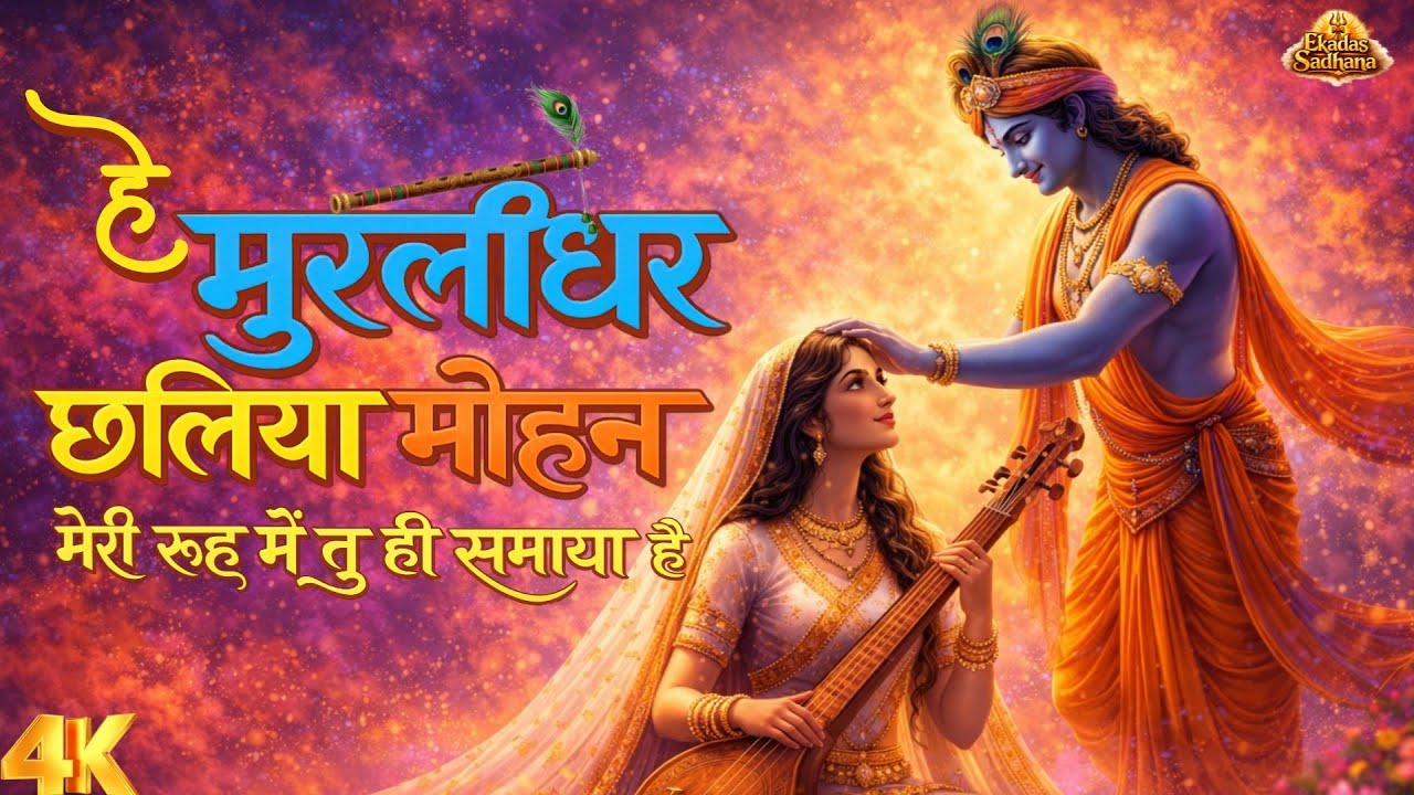 यह कृष्ण भजन सुनते ही मन की अशांति दूर हो जाएगी | मुरलीधर छलिया मोहन | Heart Touching Krishna Bhajan