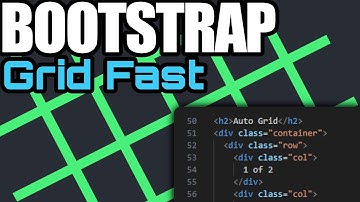 Master the Bootstrap Grid in 3 Minutes! (Install & Layout Basics)