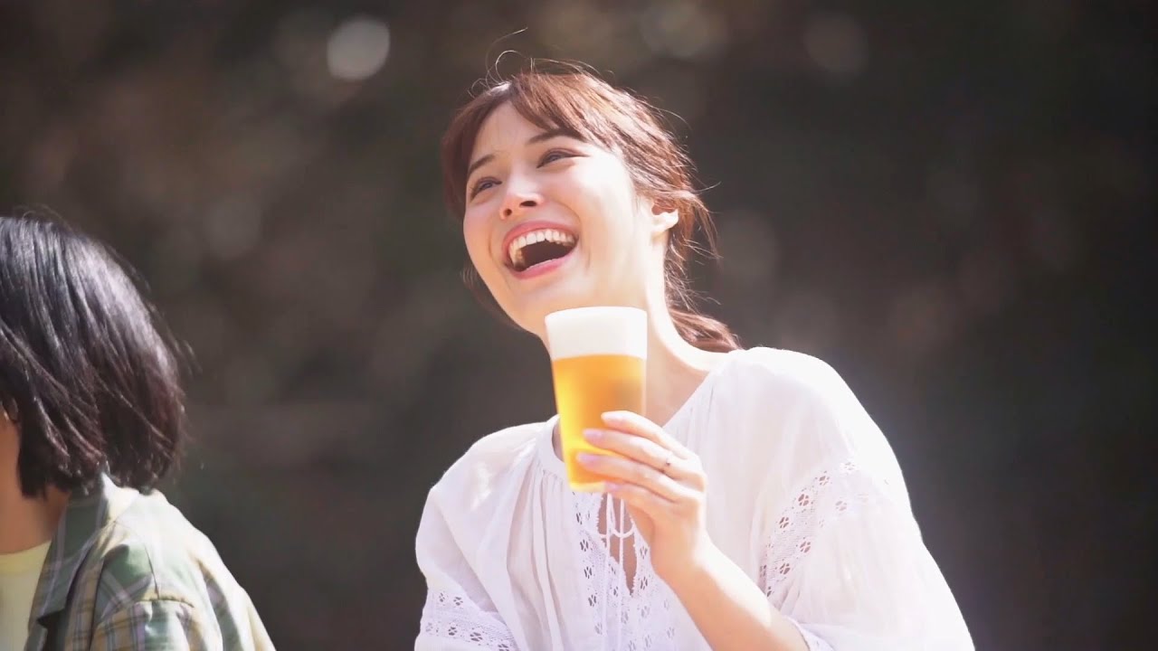 広瀬アリス あいみょんとcm初共演 淡麗グリーンラベルtvcm Youtube