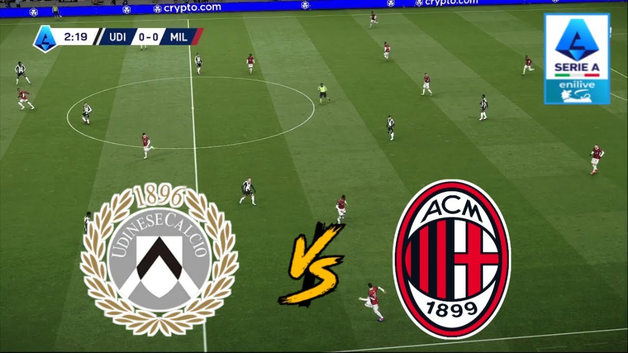 UDINESE vs AC MILAN | SERIE A 2024/2025 | FOOTBALL LIFE 2025 - YouTube