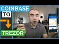 How To Send Bitcoin From Coinbase To Trezor Wallet | Coinbase Transfer Tutorial