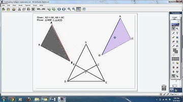 Overlapping Triangle Proof
