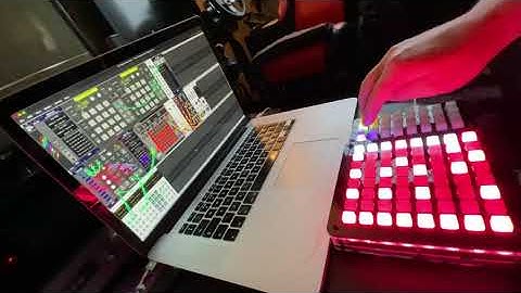 Trowasoft control via Neotrellis 8x8 and M4