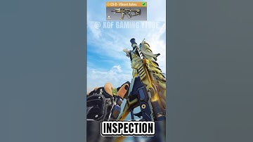 Legendary CX9-Vibrant Ashes is back🔥 #shorts #codm #cx9vibrantashes #weaponinspection #viralreels