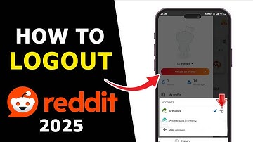 How to Log Out Reddit Account 2025 | Sign Out From Reddit App