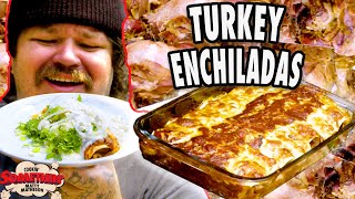Smoked Turkey Leg Enchiladas w\/ Harley-Davidson + Matty Matheson | Cookin’ Somethin’