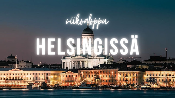 Exploring the Finnish capital // Helsinki VLOG
