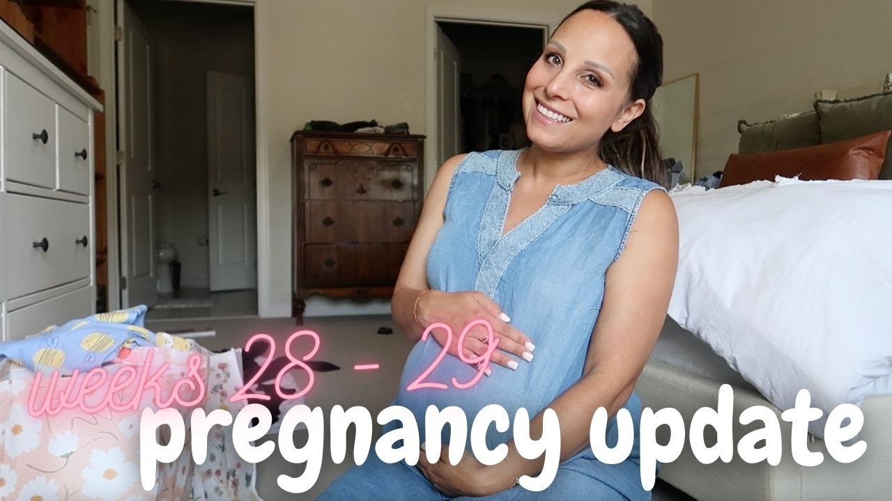 WEEKS 28 - 29 PREGNANCY UPDATE 🎀 - YouTube