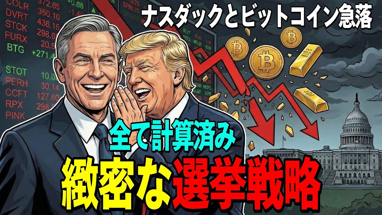 【5月から激変注意】財務省が白状したナスダックとビットコイン急落の真相
