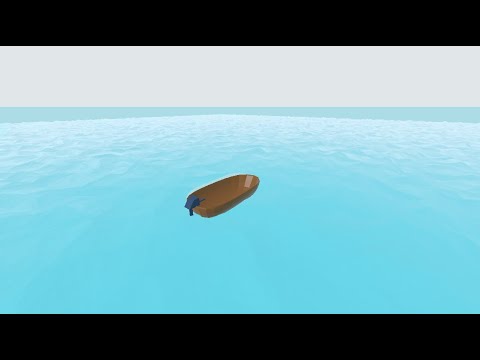 Boat on Water (Blender + Godot)