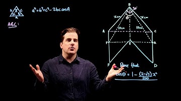 Cosine Rule Proof. GCSE 9-1 Maths Edexcel June 2017 Paper 1H Q22