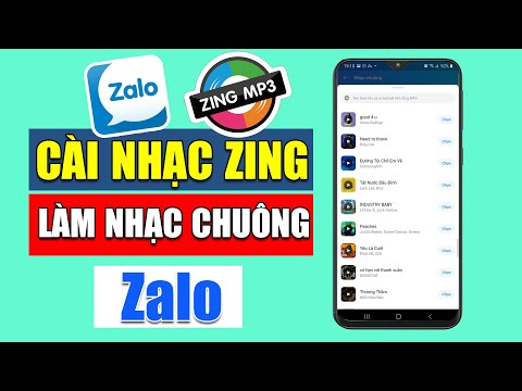 Video Cách cài đặt nhạc Zing Mp3 làm nhạc chuông cho Zalo... - youtube