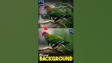 Blur Background Like a Pro in Photoshop in 30 Seconds! 🎯#shorts #shortvideo #photoshop