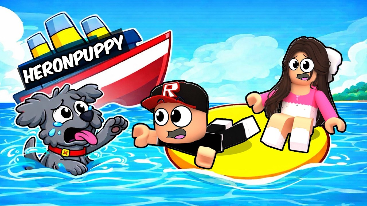 KÖPEK OLDUM ve BATAN BİR GEMİDE MAHSUR KALDIM! (Roblox)