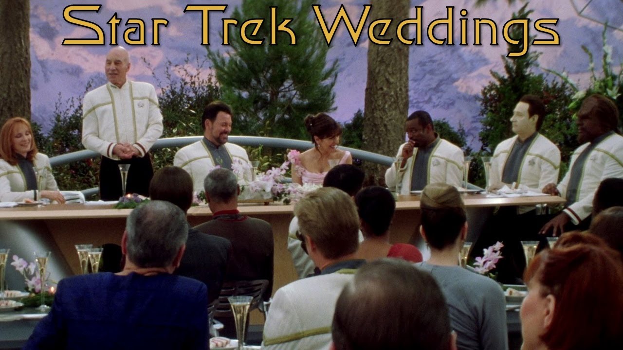 star trek nemesis wedding scene