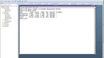 Creating a basic zfs pool in solaris 10