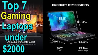 ✅Best Gaming Laptops under $2000 in 2023 | Best Gaming Laptop under 2000 Dollars