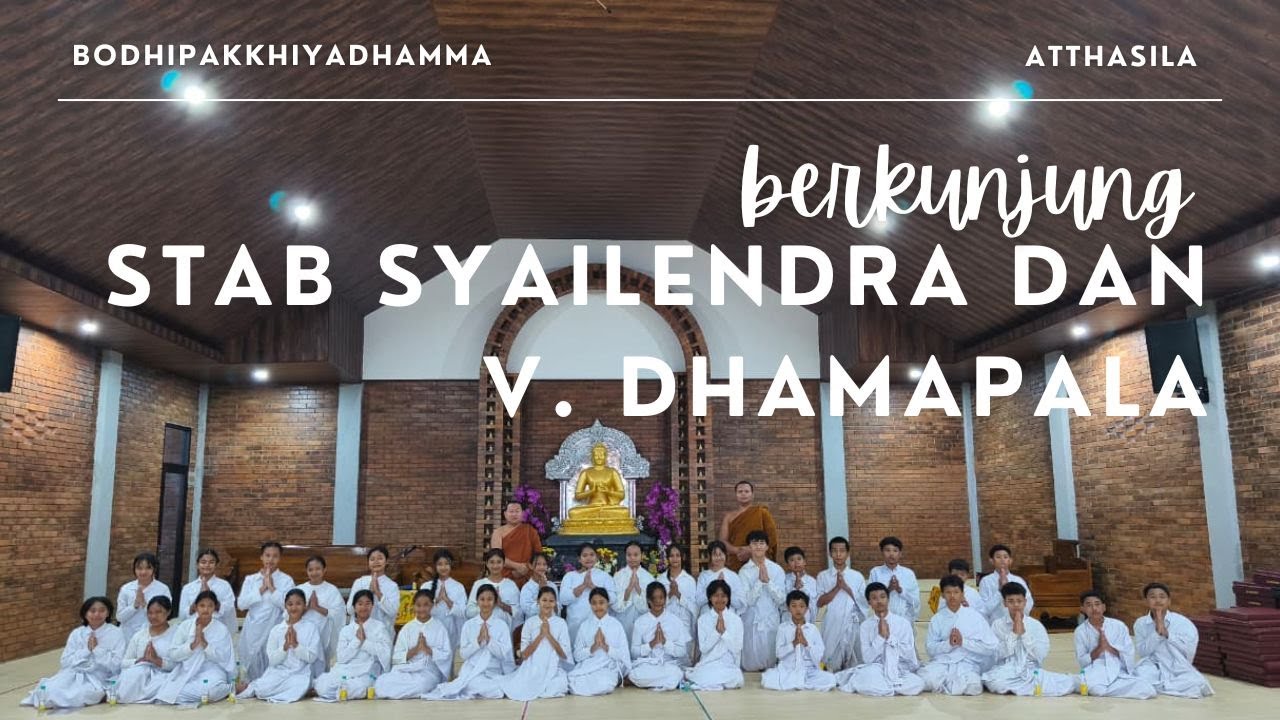 Kunjungan peserta Atthasila ke STAB Syailendra dan Vihara Dhamapala