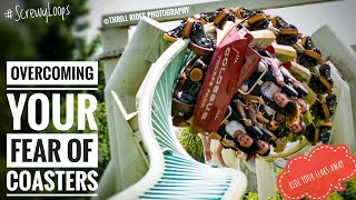 How To Overcome Your FEAR of Roller Coasters!