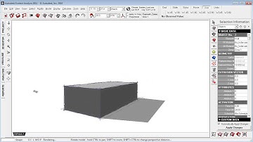Ecotect Introduction 3: Functions in Ecotect, Part 1 (Modeling)