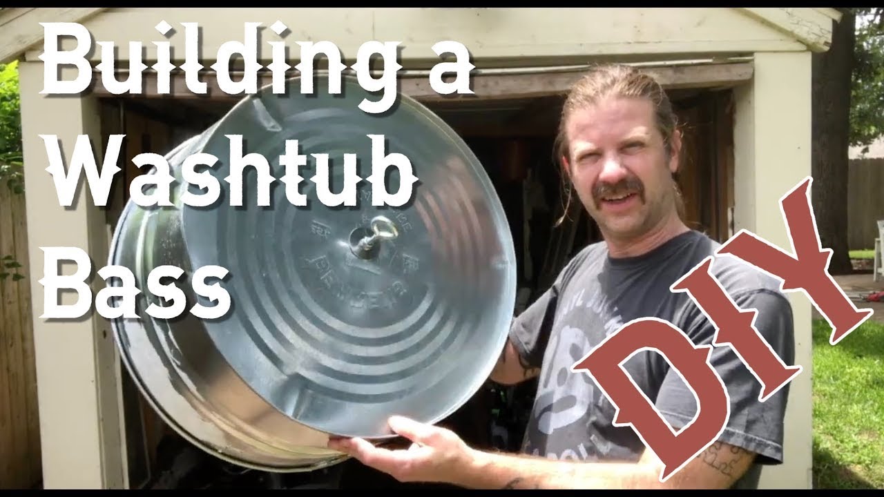 My First Attempt at Building (and Playing) a Washtub Bass YouTube