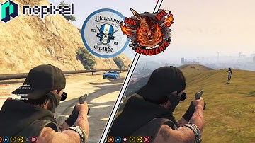 BANG BOYS VS MG | 1V2 ON FUDGE LANE | NoPixel WL 3.0 GTA RP