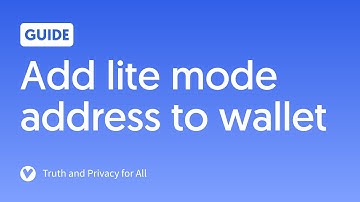 Add a lite mode address to Verus Desktop
