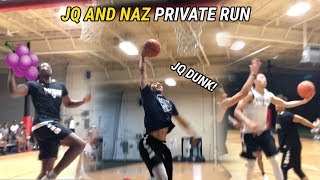 Jahvon Quinerly, Naz Reid & Jordan Walker Show Out At Private Run Jelly Fam Looks College Ready
