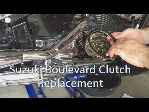 Suzuki Boulevard C50 C90 M50 M109 Clutch Replacement