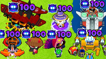 How Good Are ALL MAXED PARAGONS?! BTD6