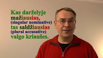 LITHUANIAN LESSON 88 - BŪDVARDŽIŲ LAIPSNIAI - Comparison of Adjectives