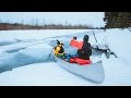 Paddling The Frozen River