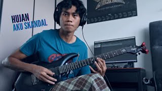 Video thumbnail of "Hujan - Aku Skandal | Dinplaysguitar (Guitar Cover)"