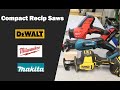 One Handed Recip Saws. New Brushless DeWALT vs. the Old Guard