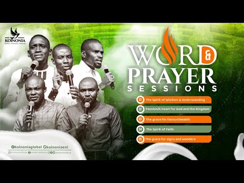 WORD AND PRAYER SESSIONS   II18I06I2023II