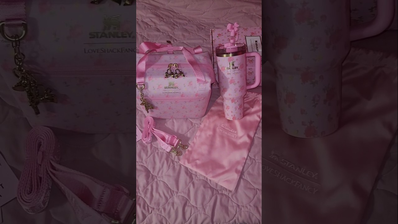 Love Shack Fancy X Stanley Ibiza Sunset unboxing #loveshackfancy #stanleycup #ibizasunset #unboxing