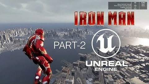 IRONMAN UNREAL ENGINE 5.DOG CHASE SCENE RECREATION PART-2.