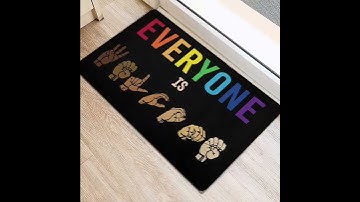 OhaPrints | Rubber Doormat, Welcome Doormat, Indoor Outdoor Door Mat, Home Decor