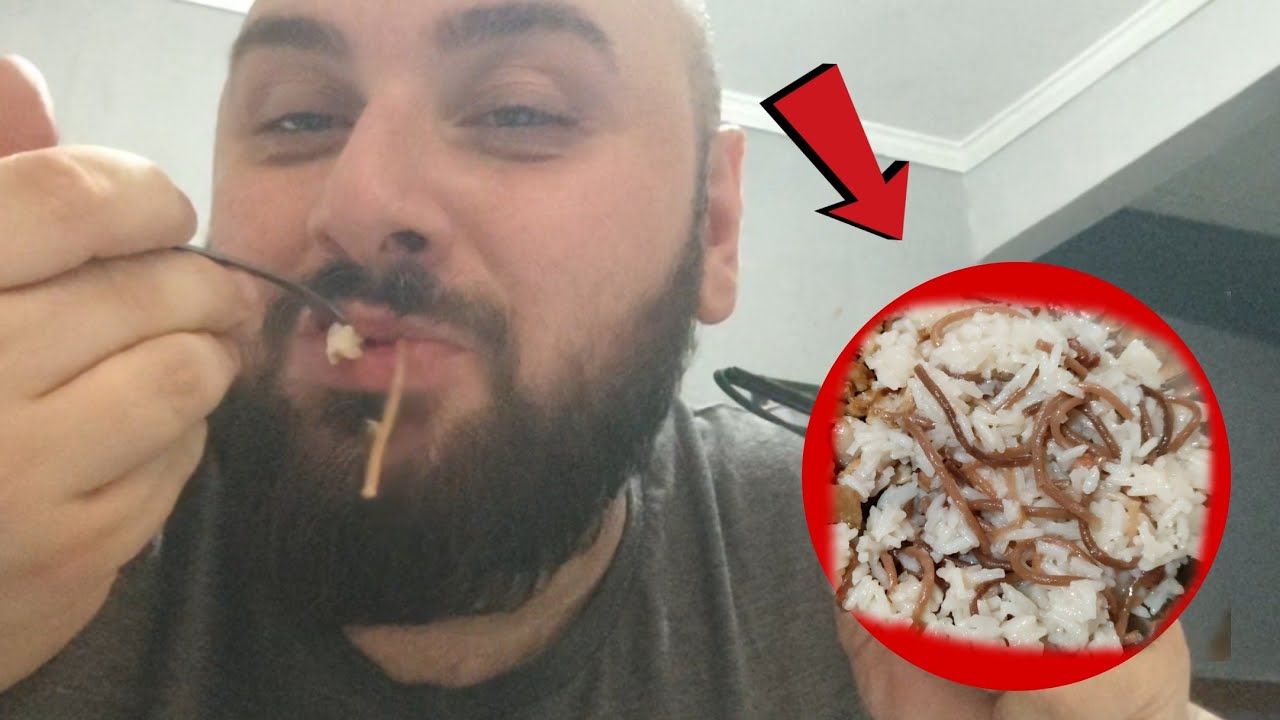 ASMR: Fazendo e Comendo Arroz do Maranhão (arroz árabe)