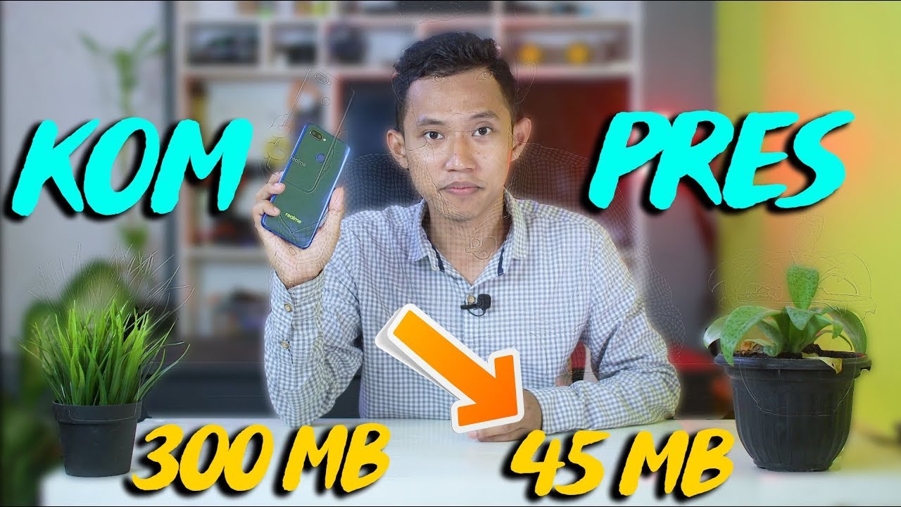 CUMA PAKE HP !!! UKURAN VIDEO JADI KECIL BANGET ! Cara Kompres