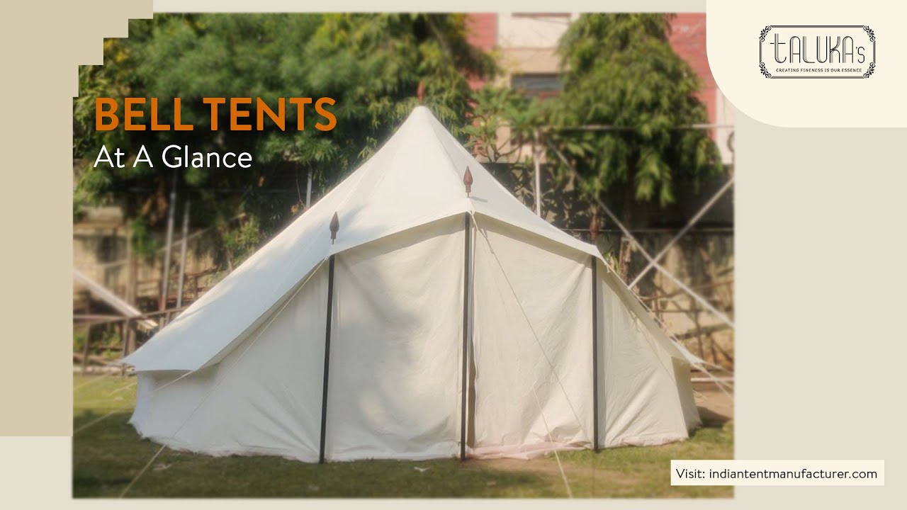 Bell Tents At A Glance Camping Tents Indian Tent Manufacturer YouTube