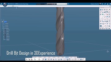 Drill Bit Design in Catia V6