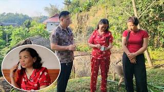 Phong's mother has managed to contact her son. She sold the cow from his farm.