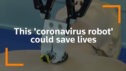 This robot can help protect healthcare workers from coronavirus
