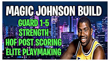 BEST POINT GUARD BUILD 2K22 NEXT GEN (MAGIC JOHNSON BUILD) OLD SCHOOL BUILD SERIES VOL. 1