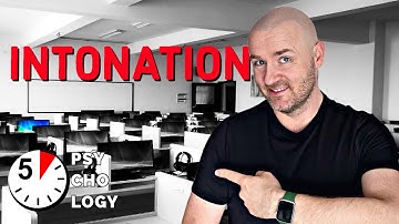 Intonation in communication